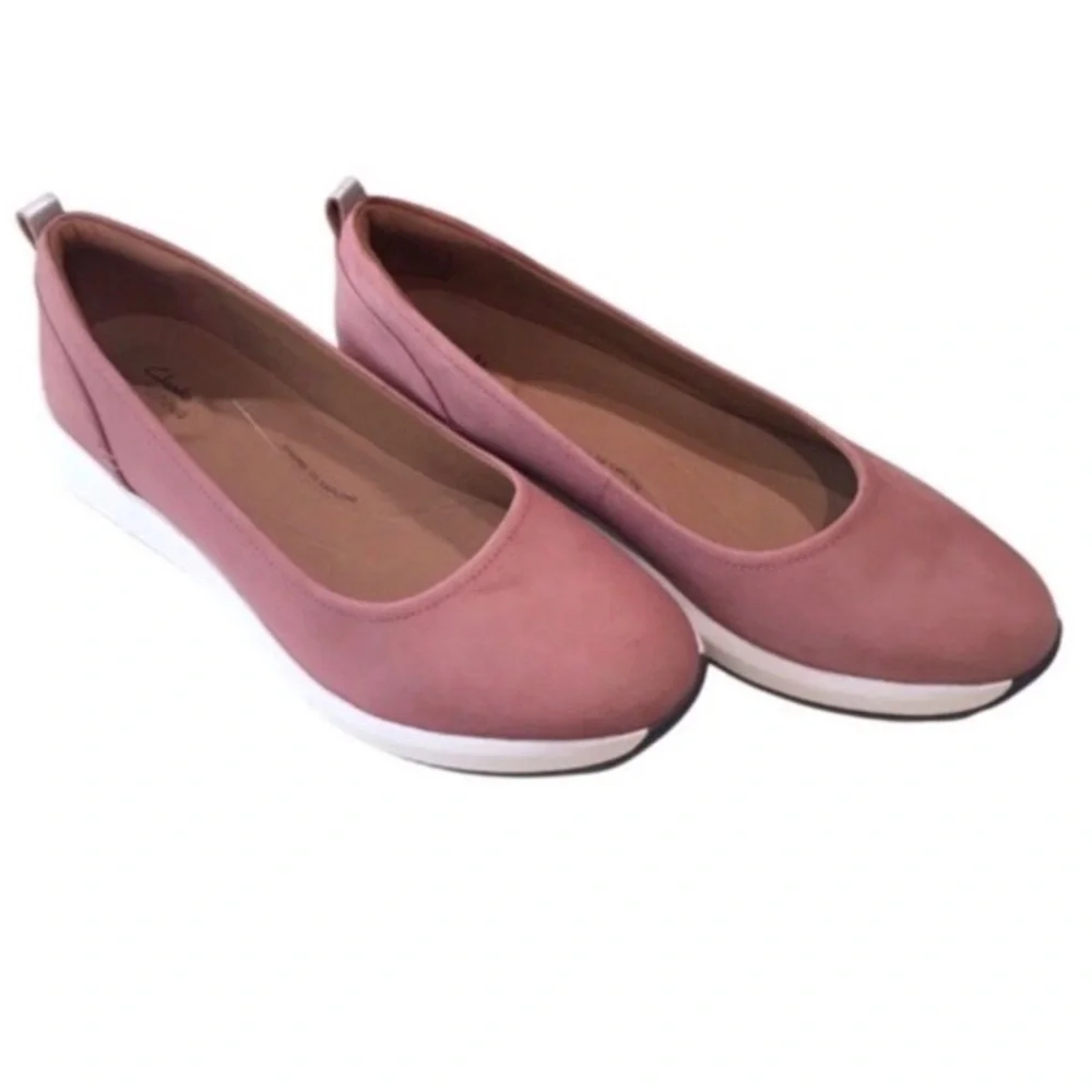 Clarks leather rose